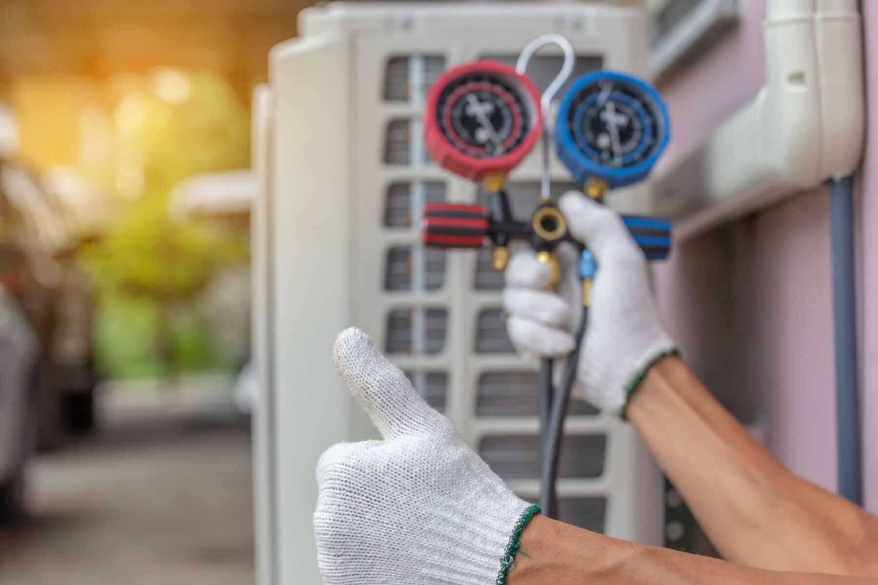 Air conditioner installation in Brisbane home