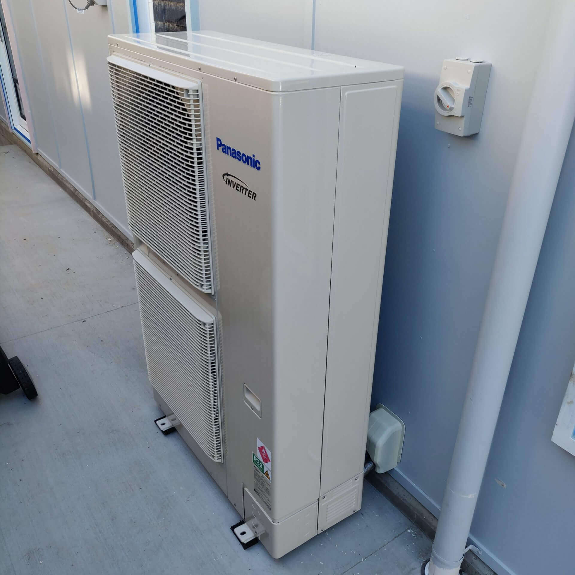 Panasonic inverter air conditioning unit